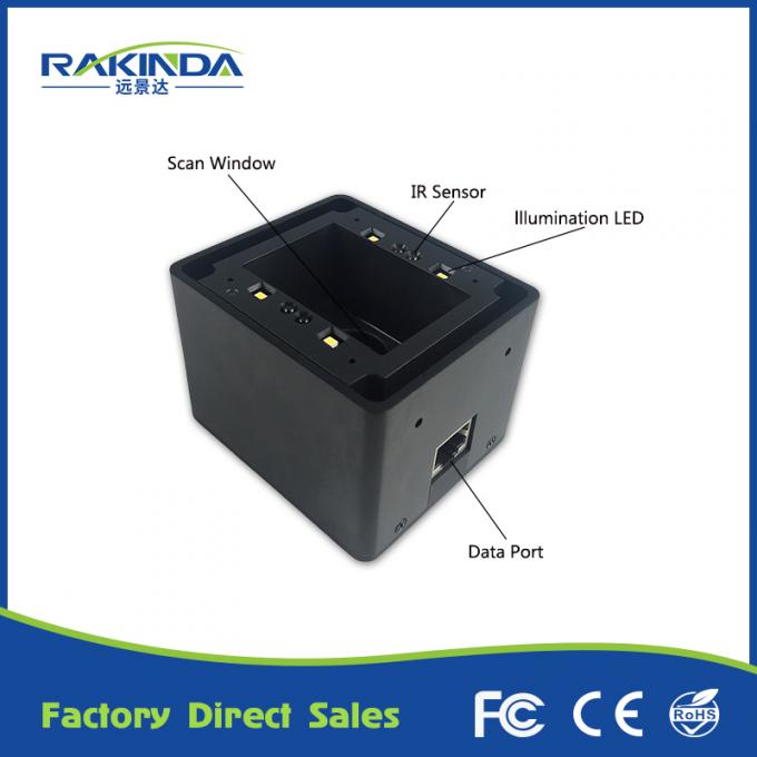 Black Auto Arduino Barcode Scanner Module 752×480 CMOS IR Sensor