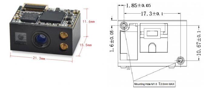 Arduino Barcode Scanner Module QR Code Reader with Small Size for ...