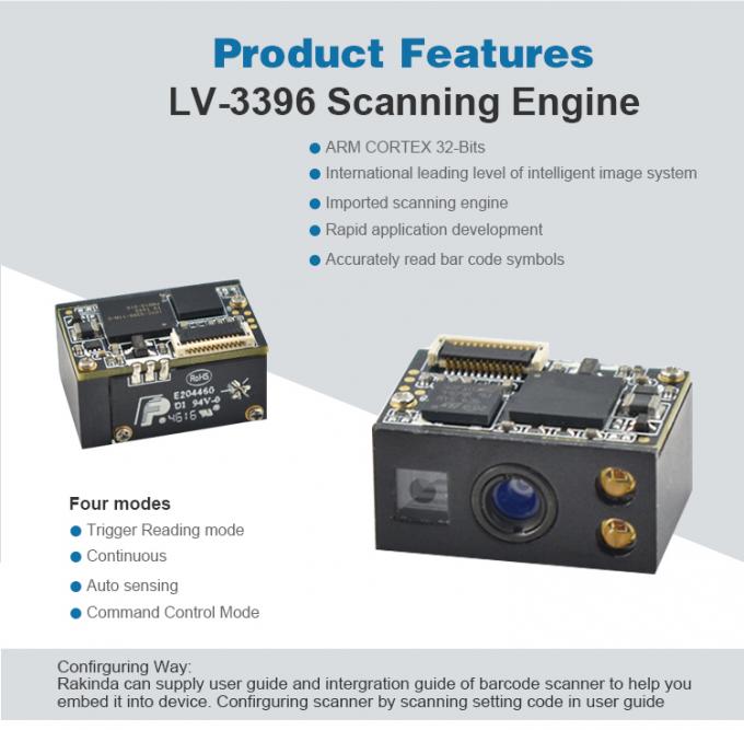 High Resolution 2D QR Arduino Barcode Scanner Module Cross Hair Laser ...