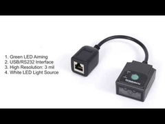 High Performance USB RS232 Fixed Mount Production Line Barcode Scanner