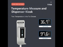 SS304 Face Recognition Temperature Measurement With 1000ml Gel Spay Foam