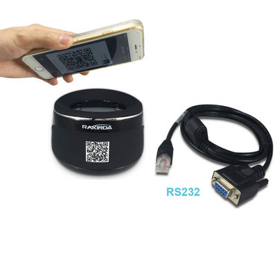 Round beautiful USB 2D barcode scanner module to scan LCD barcode fast