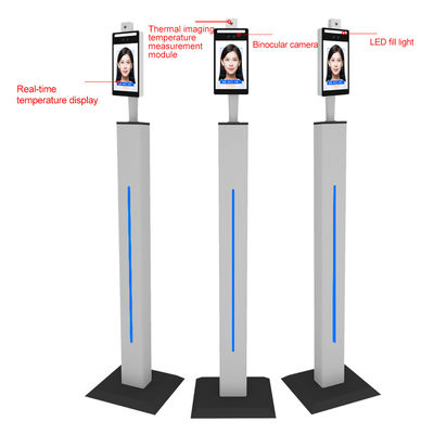 Android System 8inch 30cm Face Recognition Temperature Measurement