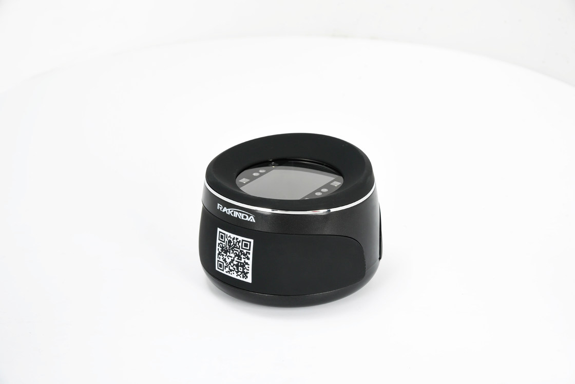 Black Desktop Barcode Scanner Connect to POS Realizing QR Code Payment