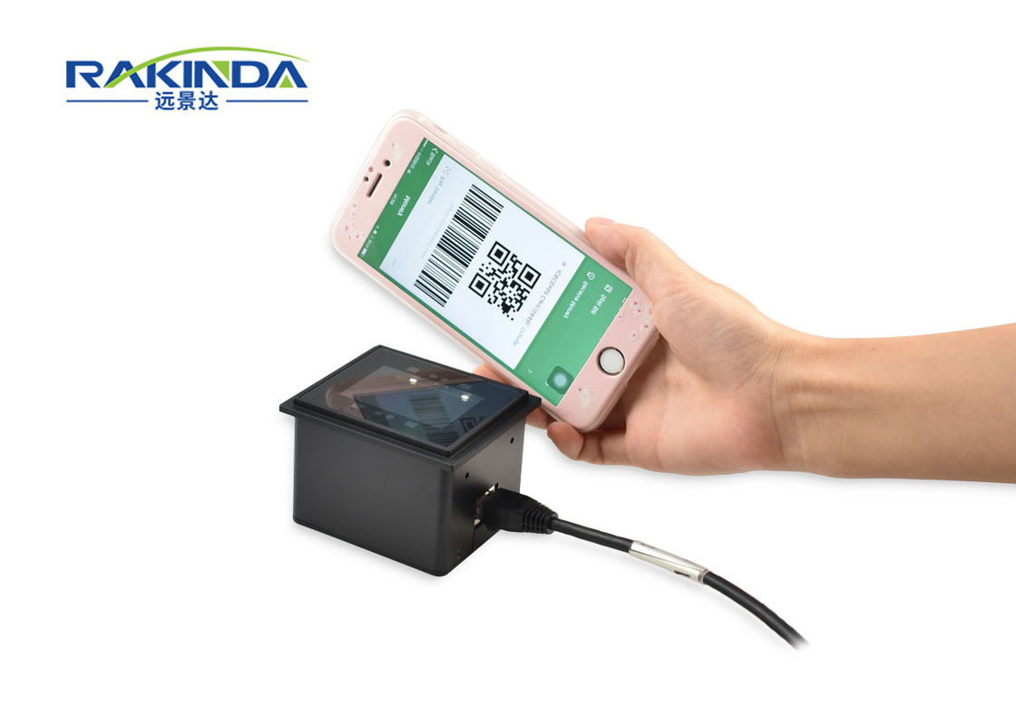 Fixed Mobile QR Code Reader Turnstile Kiosk Barcode Scanner Module