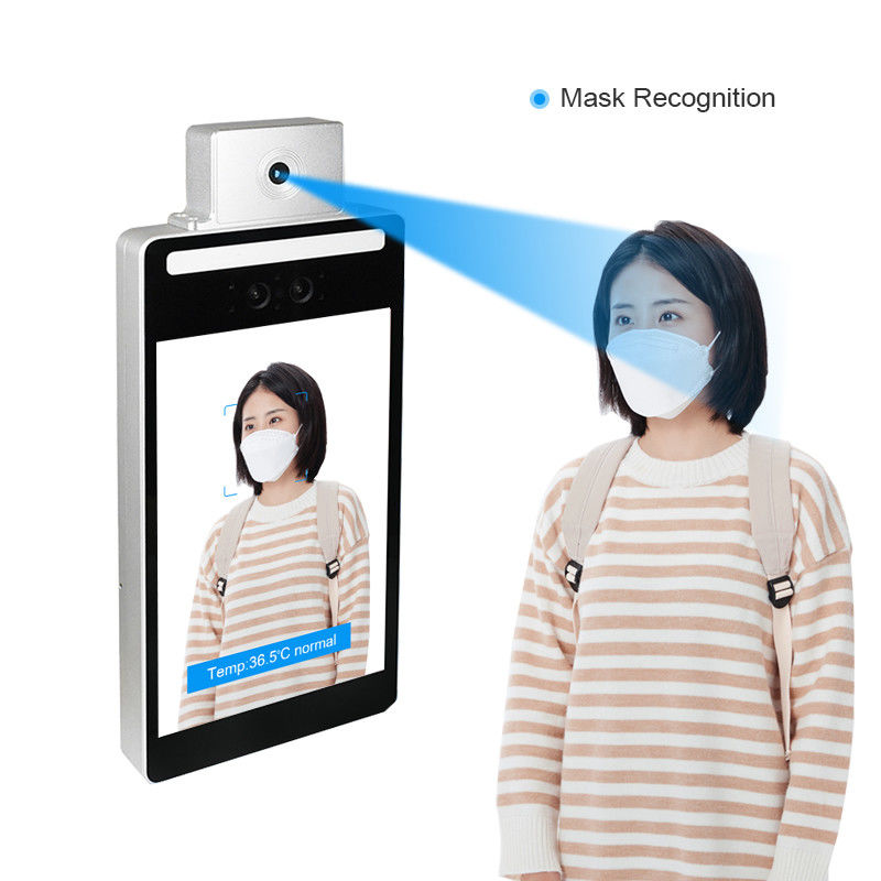 MTK Android Face Recognition Temperature Measurement Attendance Machine