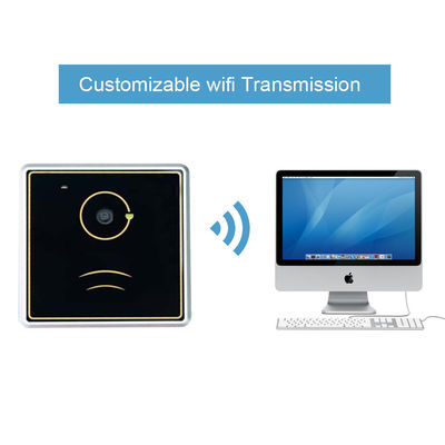 Wall mounted QR Barcode Scanner Mi fare Card Reader RS232 wiegand26/34 for Turnstile or Elevator